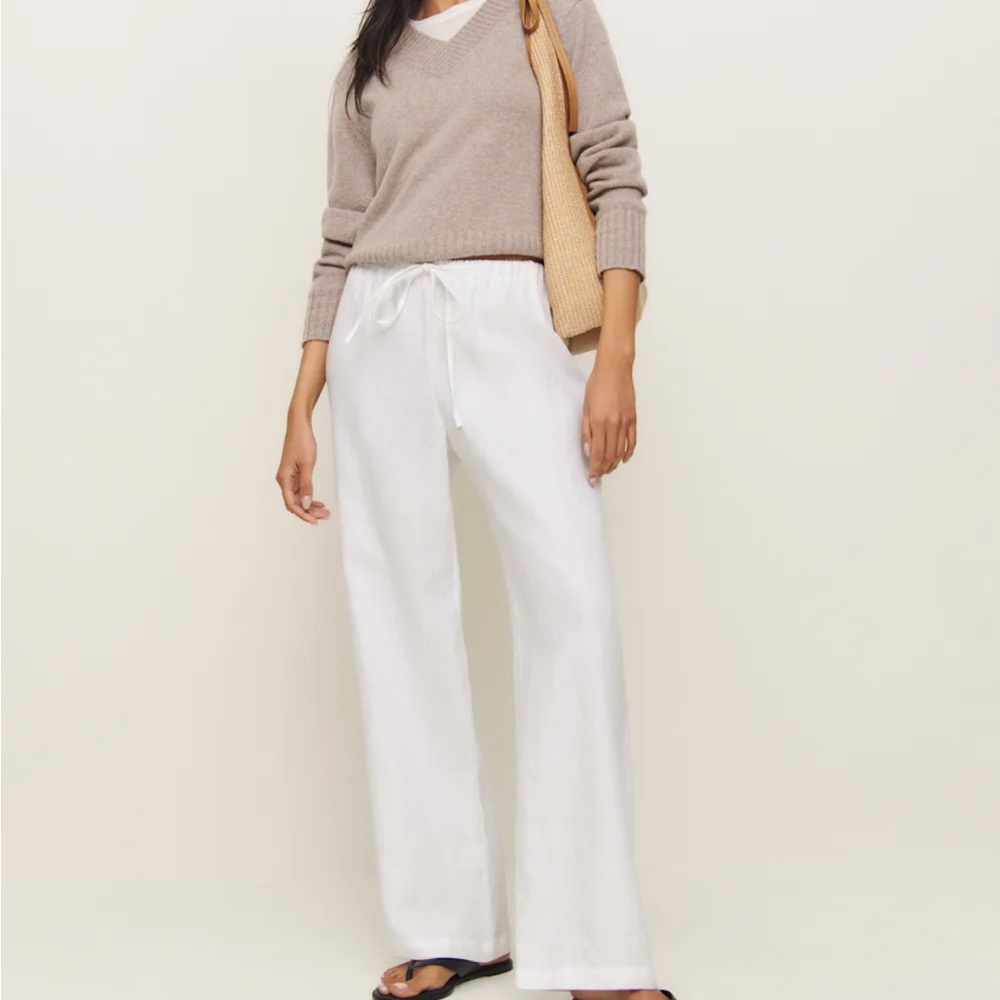 Reformation Olina Drawstring Pants